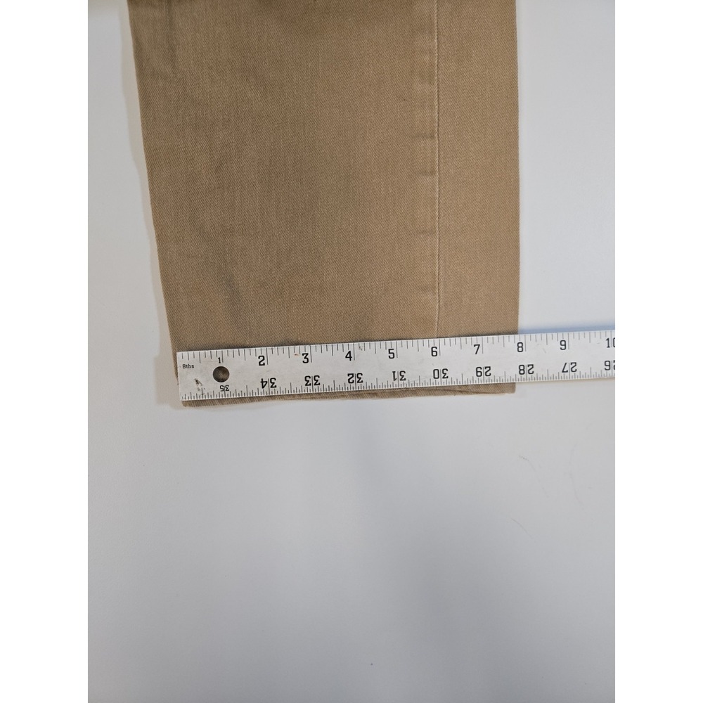 Levi's 505 Men's‎ Regular Fit Jeans Camel Khaki Size 32x30 - Picture 9 of 11